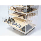 Carrinho Acrílico Organizador De Acessórios E Bijuterias 9 Ga