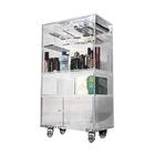 Carrinho Acrílico Organizador De Maquiagem Compacto N3