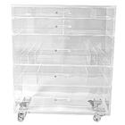 Carrinho Acrílico Organizador De Maquiagem N6