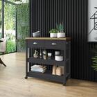 Carrinho Auxiliar Estetica Ditália 2 Gavetas Ba-135