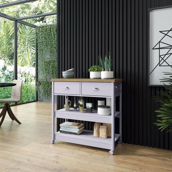 Carrinho Auxiliar Estetica Ditália 2 Gavetas Ba-135