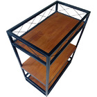 Carrinho Auxiliar P/ Cozinha / Bar - Pintura Em Preto Eletros