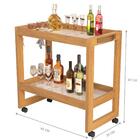 Carrinho Auxiliar Rodas Córdoba Pérola Preto