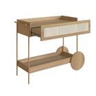 Carrinho Bar 1 Gaveta Oslo Artesano 112 Cm (larg) Mdp Hanover