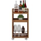 Carrinho Bar 2 Nichos Brito Cinamomo Artely