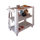 Carrinho Bar Adega Mesa Auxiliar De Apoio Churrasqueira Cozin