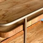 Carrinho Bar Adega Montreal Estilo Industrial Metal Dourado