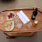 Carrinho Bar Amsterdam Estilo Industrial Mel