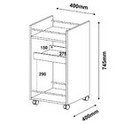 Carrinho Bar Brito Em Mdp Artely