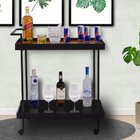 Carrinho Bar Buffet Boulevard Aparador Cozinha Gourmet Indust