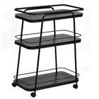 Carrinho Bar Chicago Preto