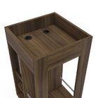 Carrinho Bar Com 2 Porta Garrafas São Luis  New Avelã