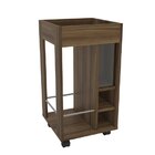 Carrinho Bar Com 2 Porta Garrafas São Luis  New Avelã