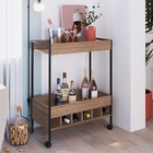 Carrinho Bar Com Adega E Rodizios Artetube 85x68