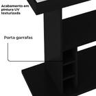 Carrinho Bar Com Rodízios 91 Cm Tampo Espelhado Arly