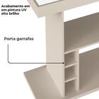 Carrinho Bar Com Rodízios 91 Cm Tampo Espelhado Arly