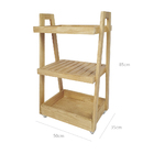 Carrinho Bar Em Madeira Mel - Mel