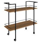 Carrinho Bar Industrial Com Rodizios P1036 Pp Milani Store