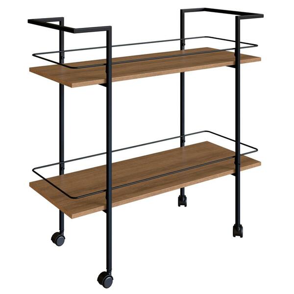 Carrinho Bar Industrial Com Rodizios P1036 Pp Milani Store