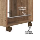 Carrinho Bar Nova Rustico - Moveis Arapongas