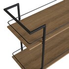 Carrinho Bar Rodez Mel E Preto