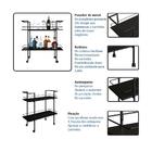 Carrinho Bar Rodez Preto