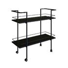 Carrinho Bar Rodez Preto