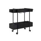 Carrinho Bar Vermont Preto