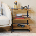 Carrinho Bar Vila Mariana Azul Colonial