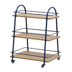 Carrinho Bar Vila Mariana Azul Colonial