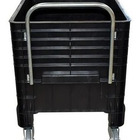 Carrinho Caixa Lixeira Para Condomínio 372 Litros Caixa 1030