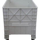 Carrinho Caixa Lixeira Para Condomínio 372 Litros Caixa 1030