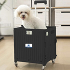 Carrinho Cesto De Compras Transporte Dobrável 4 Rodas Giro 36