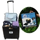 Carrinho Cesto De Transporte Dobrável Multifuncional E Multiu