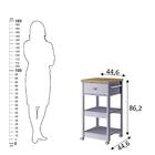 Carrinho Churrasco Ditália Ba-130