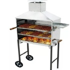 Carrinho Churrasqueira Itália 120 Espetinhos