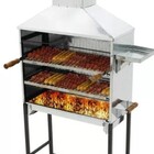 Carrinho Churrasqueira Itália 120 Espetinhos
