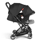 Carrinho Compacto Oppa 0-15kg Preto Com Cinza Fisher Price -