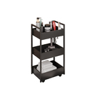 Carrinho De Apoio Estética Salão Industrial 3 Prateleiras Lil