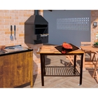 Carrinho De Apoio Para Churrasco 95x44x96cm