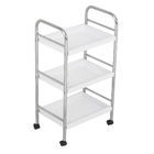 Carrinho de Banheiro Sensea  74x40x32cm Prata