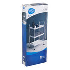 Carrinho de Banheiro Sensea  74x40x32cm Prata