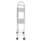 Carrinho de Banheiro Slim 40,8x18,4x84cm Metal Cromado