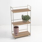 Carrinho De Bar Hemingway Linee Taupe