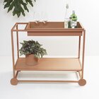 Carrinho De Bar Léo Linee Terracota