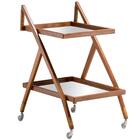 Carrinho De Bar Proa Ozki 95 Cm (altura) Madeira Eucalipto Ce