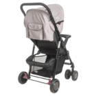 Carrinho De Bebê 0 À 15 Kg Street Kiddo - Preto E Cinza