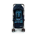 Carrinho De Bebê Cosco Happy Reclinável 3 Posições Azul