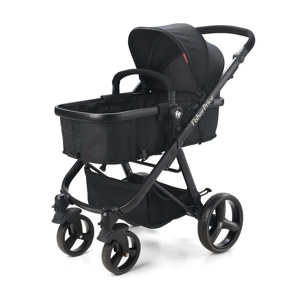 Carrinho De Bebê Fisher Price Berço Com Moisés Hero Ts Até 15