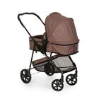 Carrinho De Bebê Galzerano Napoli De 0 Meses Até 15kg Chocola